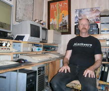 Dave with computers