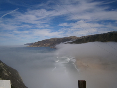 Coastal Fog at Point Sur