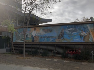 Jack London Mural