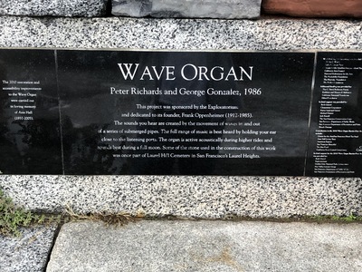 Wave Organ Placard
