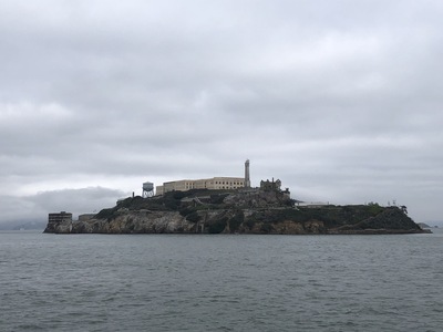 Alcatraz enroute to Angel Island