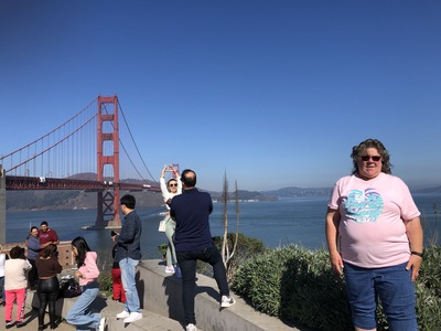 Jerri at Golden Gate