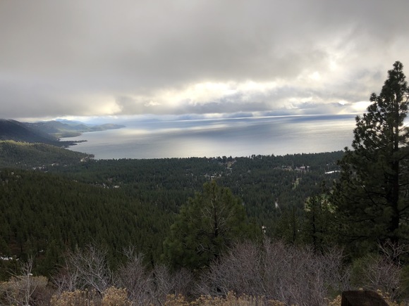 First View of Lake Tahoe