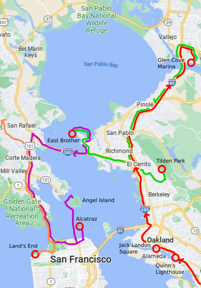 San Francisco Routes