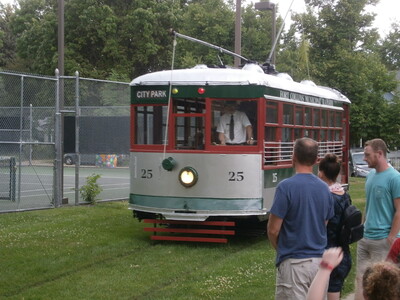 Trolley at City Park