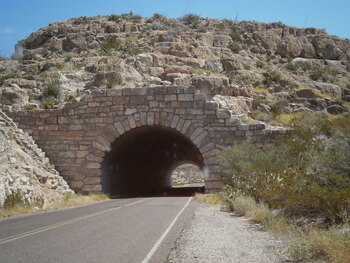 Tunnel at Rio Grande Village