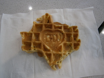 Texas Waffle at Galveston