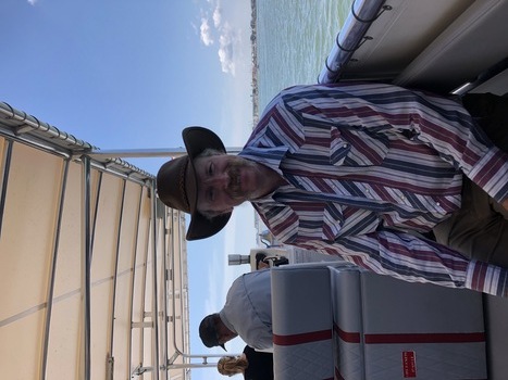 David on Boat